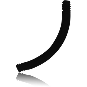 UV ACRYLIC FLEXIBLE MICRO CURVED BARBELL PIN