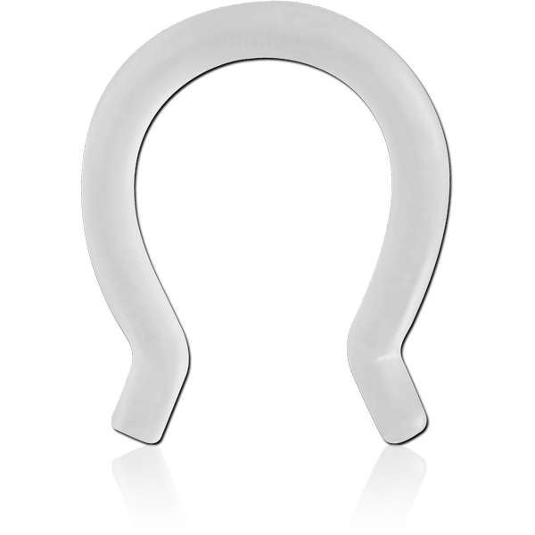 Curved on sale septum retainer