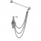 SURGICAL STEEL INDUSTRIAL BARBELL