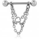 SURGICAL STEEL CHAIN NIPPLE SHIELD