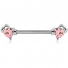 SURGICAL STEEL NIPPLE BAR