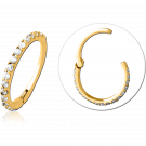 GOLD PVD COATEDE SURGICAL STEEL JEWELLED MULTI PURPOSE CLICKER