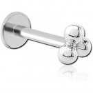 SURGICAL STEEL INTERNALLY THREADED MICRO LABRET