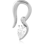 316L SURGICAL STEEL CLAW EAR WEIGTH LEFT SIDE PIERCING