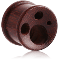 TAMARIND WOOD PAW RIDGED PLUG