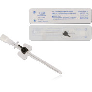 SURGICAL STEEL PIERCING NEEDLE WITH TUBE PIERCING