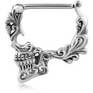 SURGICAL STEEL NIPPLE CLICKER PIERCING