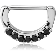 SURGICAL STEEL NIPPLE CLICKER PIERCING