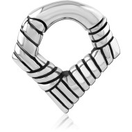 SURGICAL STEEL HINGED SEGMENT CLICKER PIERCING