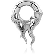 SURGICAL STEEL HINGED SEGMENT CLICKER PIERCING