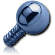ANODISED TITANIUM MICRO BALL FOR 1.2MM INTERNALLY THREADED PINS PIERCING
