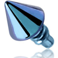 ANODISED TITANIUM MICRO CONE FOR 1.2MM INTERNALLY THREADED PINS PIERCING