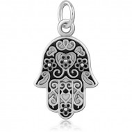 RHODIUM PLATED CHARM