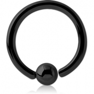 BLACKLINE SURGICAL STEEL FIXED BEAD RING PIERCING