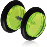 UV ACRYLIC FAKE PLUG PIERCING