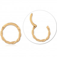 GOLD PVD 18K SURGICAL STEEL MULTI PURPOSE CLICKER
