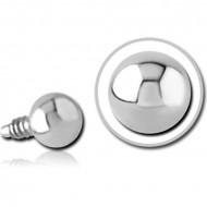 SURGICAL STEEL BALL FOR 1.2MM INTERNALLY THREADED PINS PIERCING