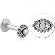 SURGICAL STEEL INTERNALLY THREADED MICRO LABRET