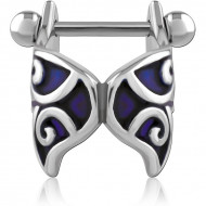 SURGICAL STEEL CARTILAGE SHIELD - WINGS