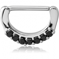 SURGICAL STEEL NIPPLE CLICKER PIERCING
