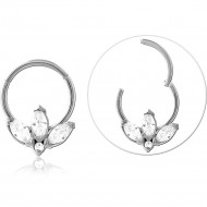 SURGICAL STEEL JEWELED MULTI PURPOSE CLICKER