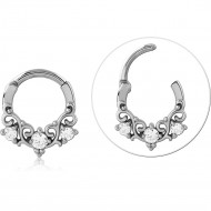 SURGICAL STEEL JEWELED MULTI PURPOSE CLICKER