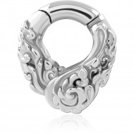 SURGICAL STEEL HINGED SEGMENT CLICKER PIERCING