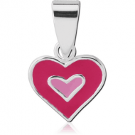 STERLING SILVER 925 PANDENT - HEART