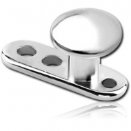 TITANIUM INTERNALLY THREADED DERMAL ANCHOR WITH DISC PIERCING