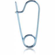 ANODISED SURGICAL STEEL SAFETY PIN