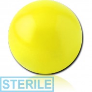 STERILE SURGICAL STEEL ENAMEL BALL PIERCING