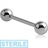STERILE SURGICAL STEEL BARBELL
