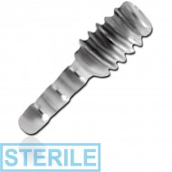 STERILE TITANIUM PUSH FIT CONVERTER FOR BIOFLEX INTERNAL LABRET