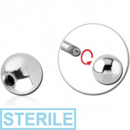 STERILE SURGICAL STEEL BALL PIERCING