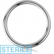 STERILE SURGICAL STEEL CONTINUOUS RING PIERCING
