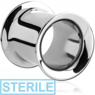 STERILE STAINLESS STEEL DOUBLE FLARED TUNNEL