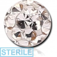 STERILE EPOXY COATED VALUE CRYSTALINE JEWELLED BALL PIERCING