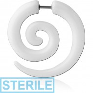 STERILE UV ACRYLIC FAKE SPIRAL PIERCING