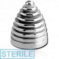 STERILE SURGICAL STEEL BEE HIVE CONE PIERCING