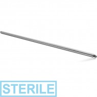 STERILE SURGICAL STEEL INTERNALLY THREADED INSERTION PINS PIERCING