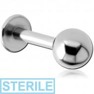 STERILE SURGICAL STEEL LABRET