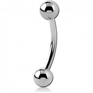 STERILE SURGICAL STEEL MICRO CURVED BARBELL PIERCING
