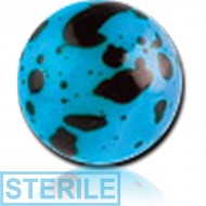 STERILE ACRYLIC BLACK SPOTS MICRO BALL PIERCING
