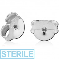 STERILE STERLING SILVER 925 BUTTERFLY