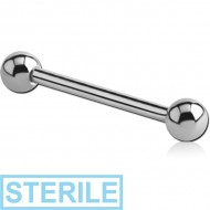 STERILE TITANIUM INTERNALLY THREADED BARBELL