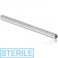 STERILE TITANIUM INTERNALLY THREADED BARBELL PIN