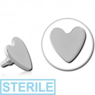 STERILE TITANIUM FOR 1.2MM INTERNALLY THREADED PINS - HEART PIERCING