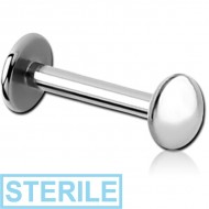 STERILE TITANIUM MICRO LABRET WITH DISC