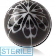 STERILE UV ACRYLIC FLOWER BALL PIERCING