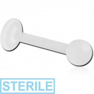 STERILE BIOFLEX INTERNAL LABRET WITH PUSH FIT BALL